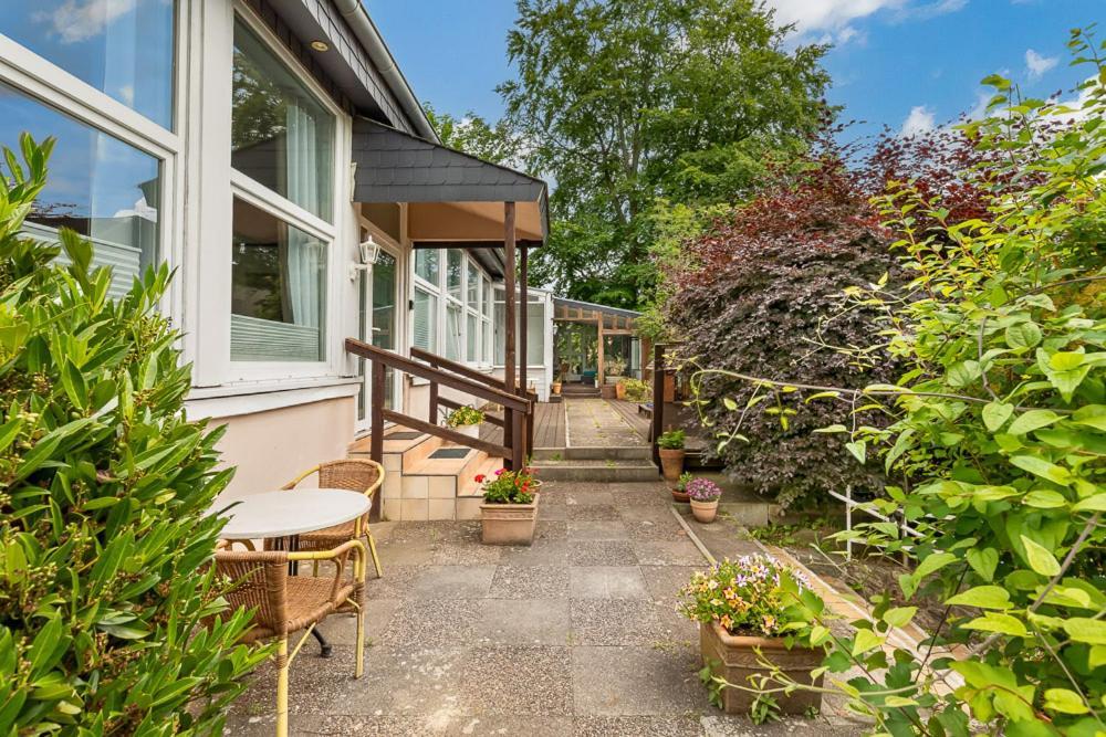 Ferienwohnung Am Schlosspark Glücksburg Buitenkant foto