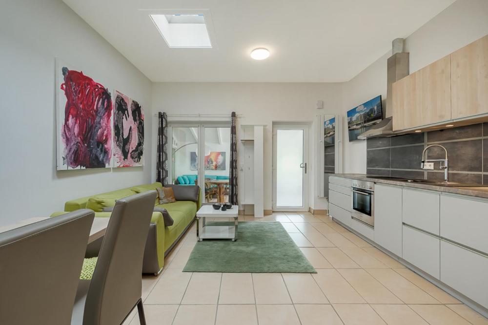 Ferienwohnung Am Schlosspark Glücksburg Buitenkant foto