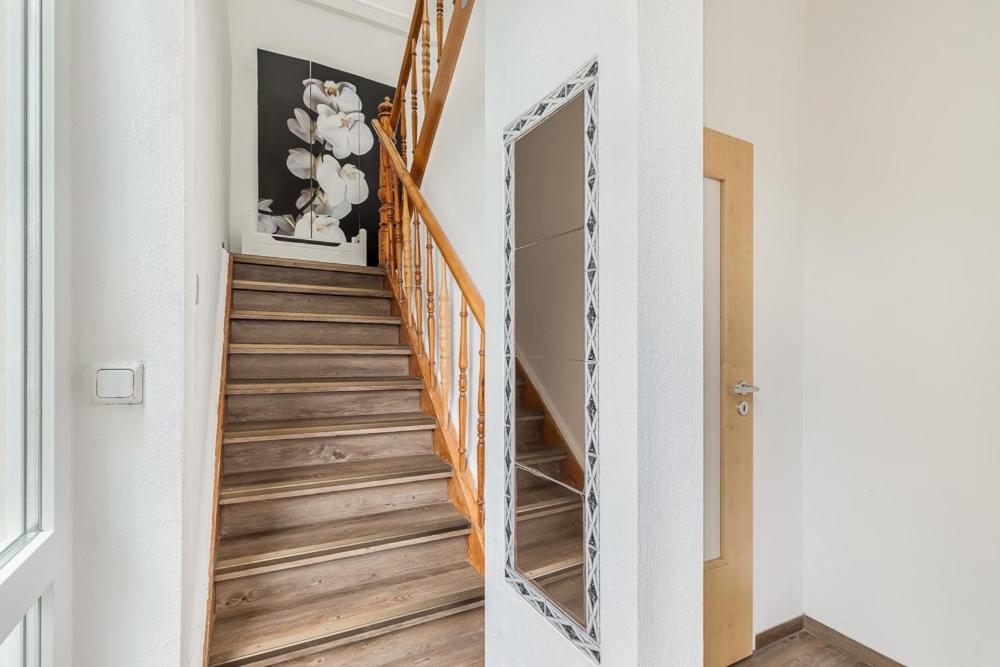 Ferienwohnung Am Schlosspark Glücksburg Buitenkant foto